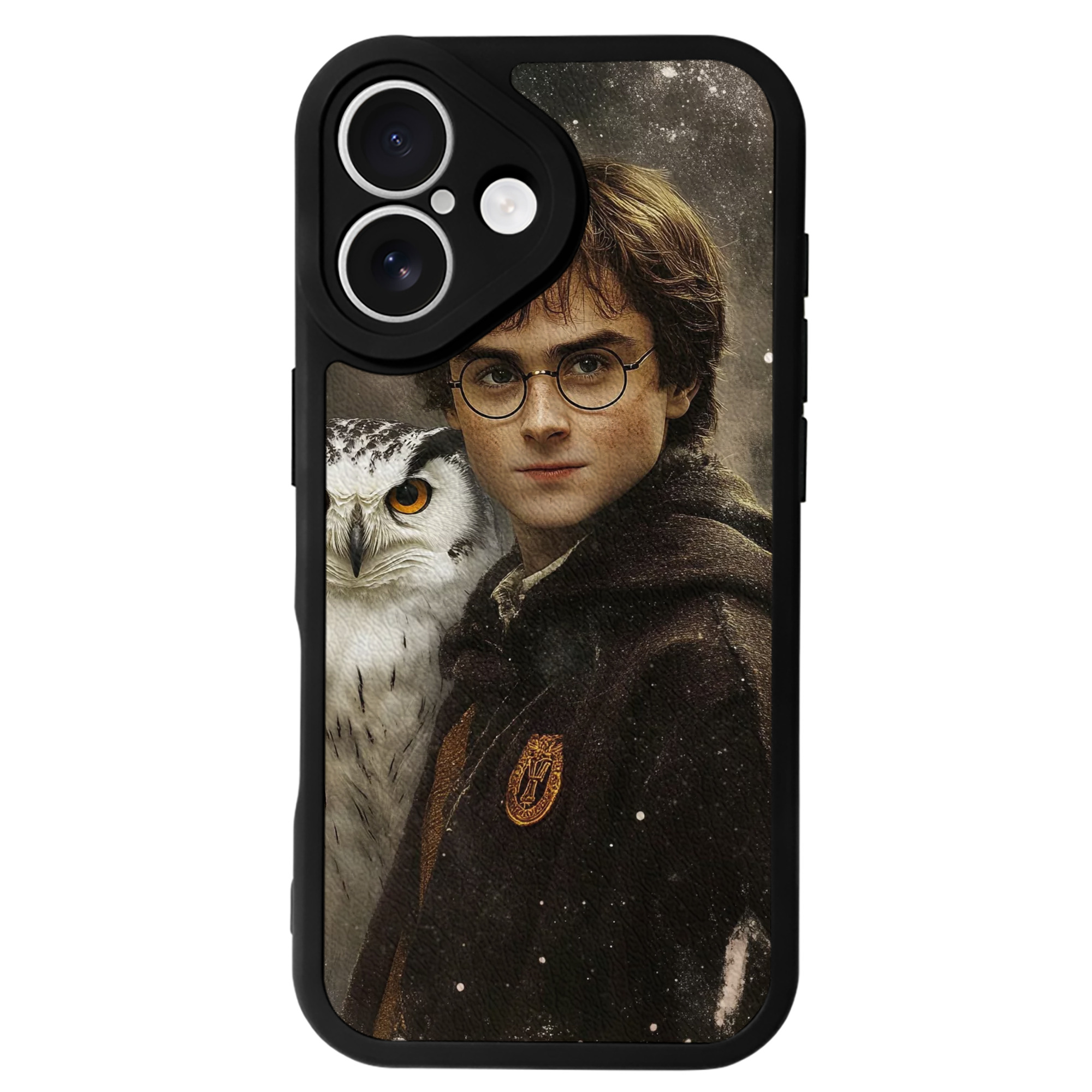 （画像用） Harry Potter ハリー・ポッターシリーズ 【iPhone 16シリーズ対応】シリコンスマホケース（レザー調） 材質：シリコン